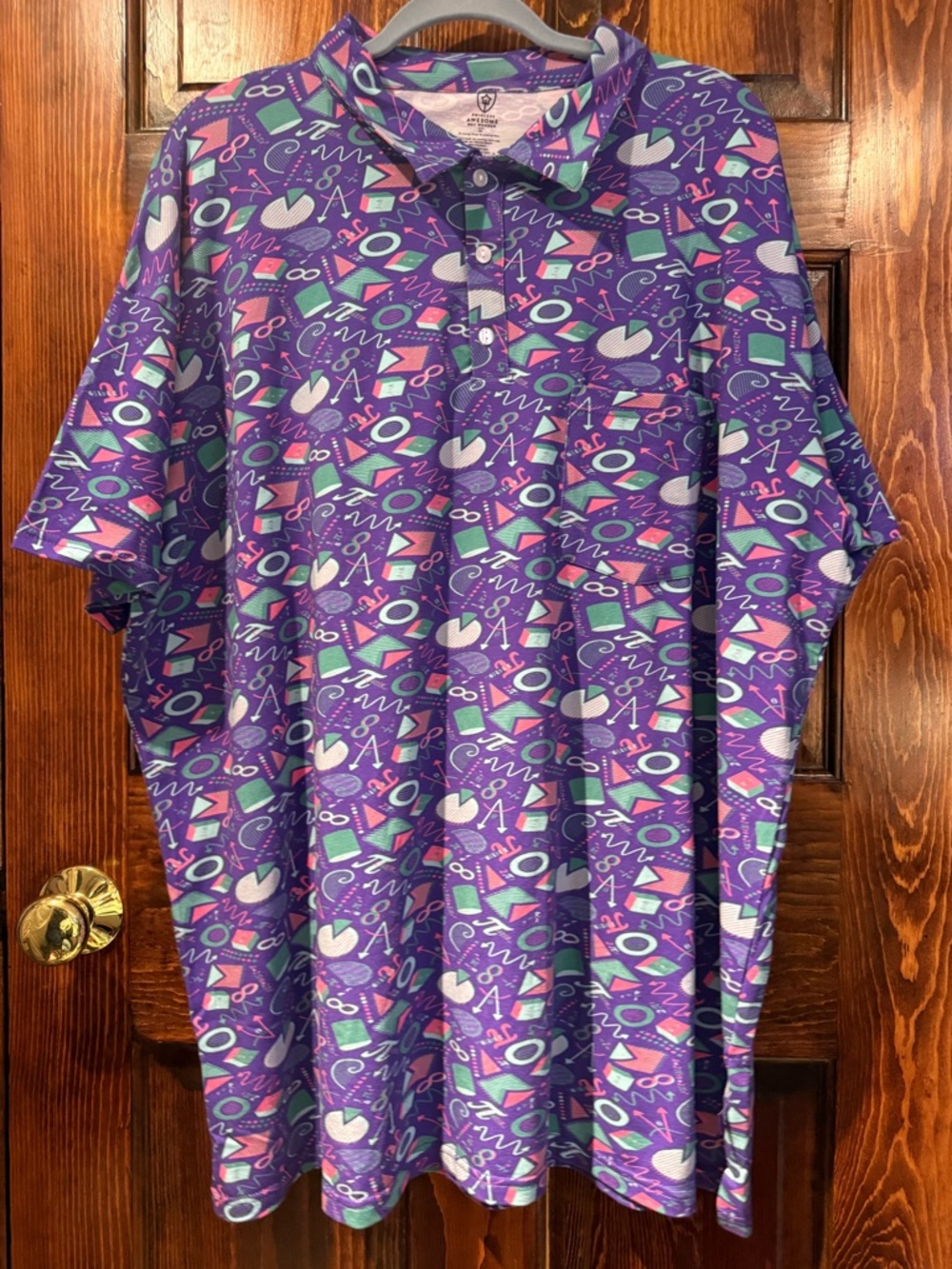 Vibrant Princess Awesome Purple Pie  Women's Polo